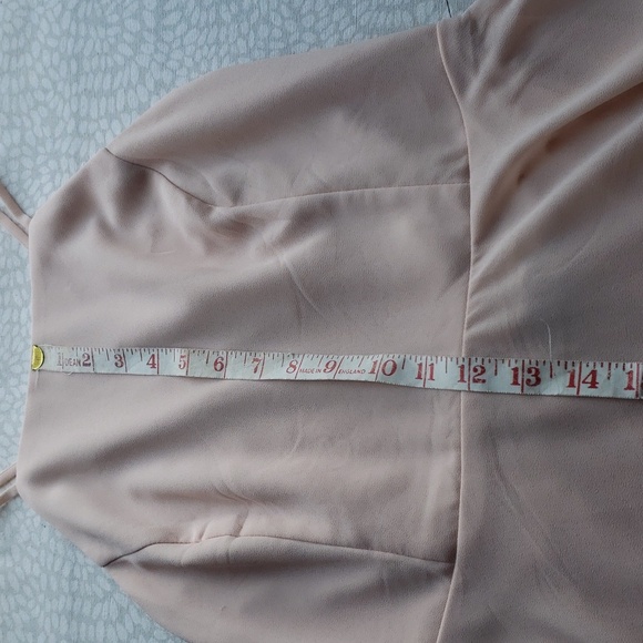 Lulu's Pale Pink Spaghetti Strap Dress Size M - NWT - Picture 10 of 13